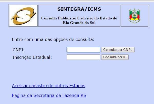 Sintegra: Como fazer consulta em SP, PR, MG, RS, ES e todas as demais UFs
