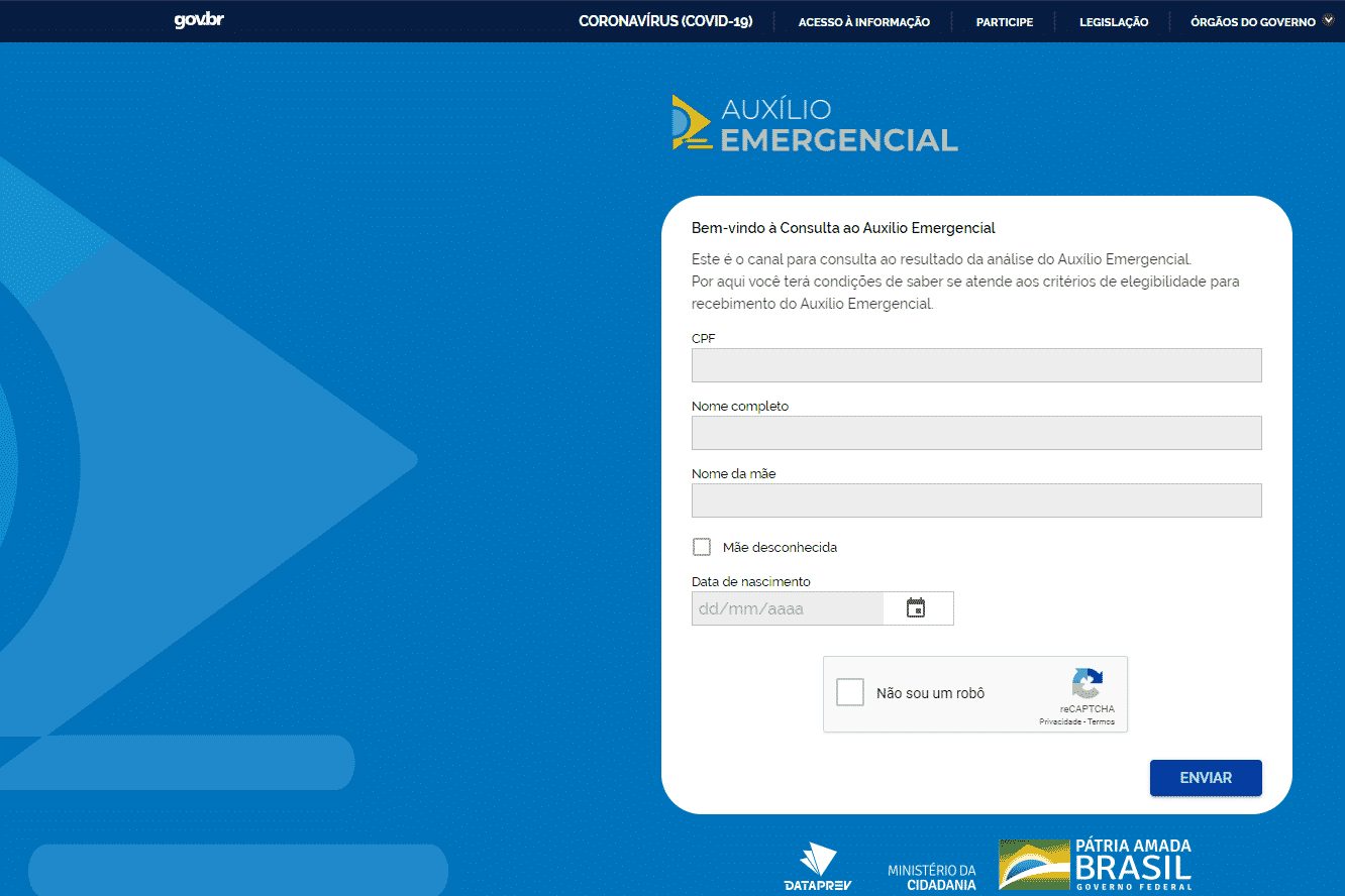 Data Prev: Como consultar Bolsa Família e Auxílio Emergencial