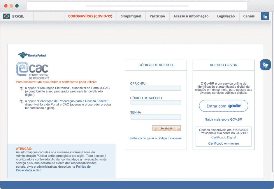 eCac Imposto de Renda: Como acessar e consultar a declaração e o extrato IRPF